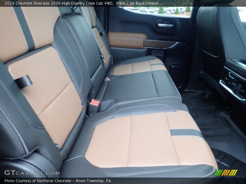 Black / Jet Black/Umber 2019 Chevrolet Silverado 1500 High Country Crew Cab 4WD