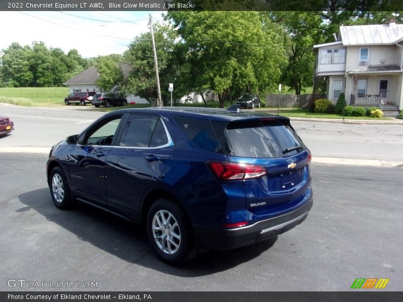 Blue Glow Metallic / Jet Black 2022 Chevrolet Equinox LT AWD