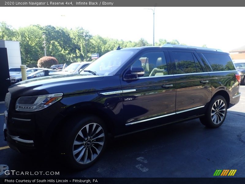 Infinite Black / Ebony 2020 Lincoln Navigator L Reserve 4x4
