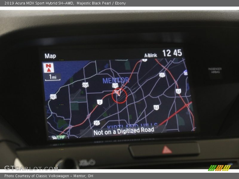 Navigation of 2019 MDX Sport Hybrid SH-AWD