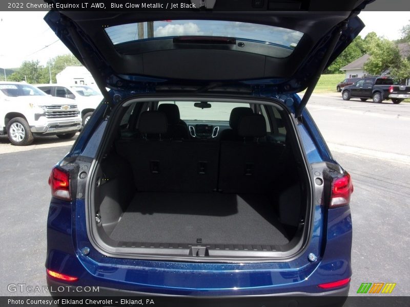 Blue Glow Metallic / Jet Black 2022 Chevrolet Equinox LT AWD