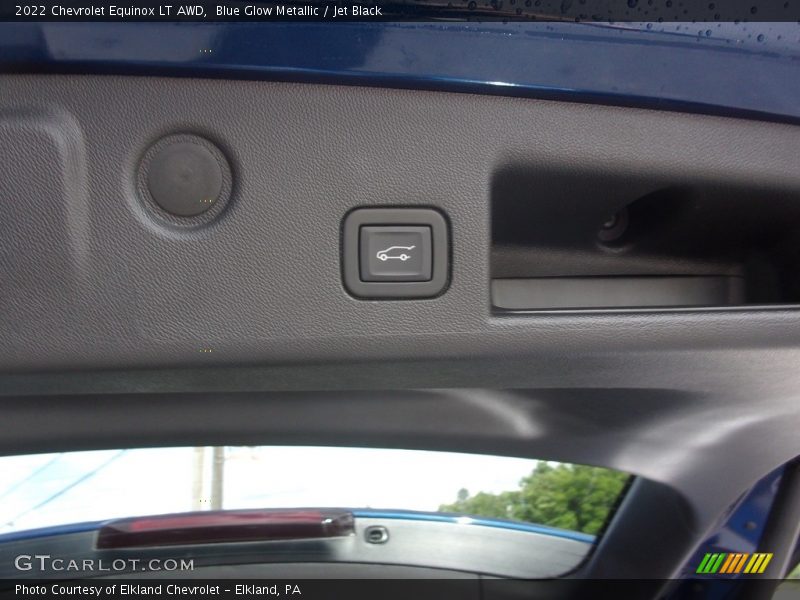 Blue Glow Metallic / Jet Black 2022 Chevrolet Equinox LT AWD