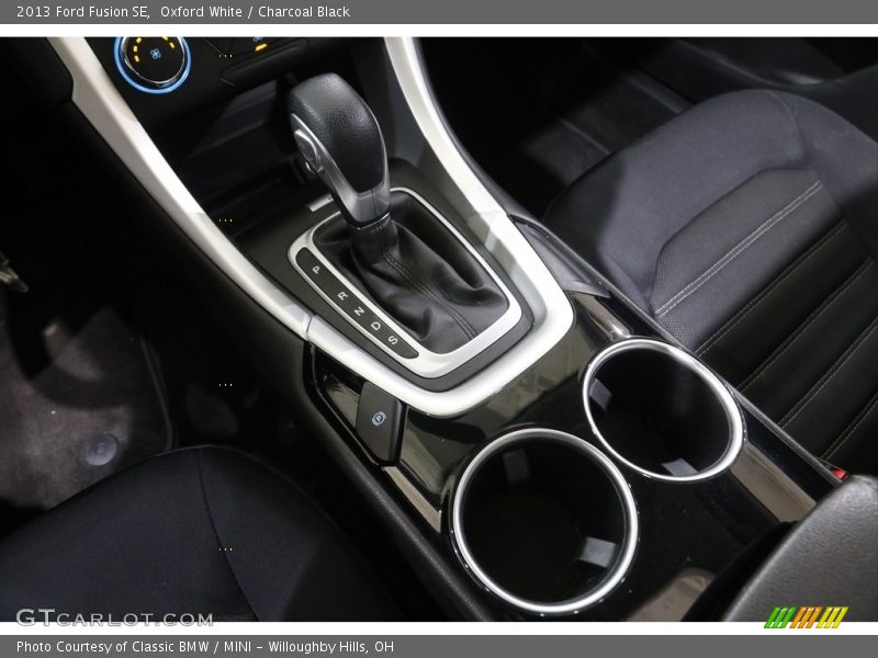 Oxford White / Charcoal Black 2013 Ford Fusion SE