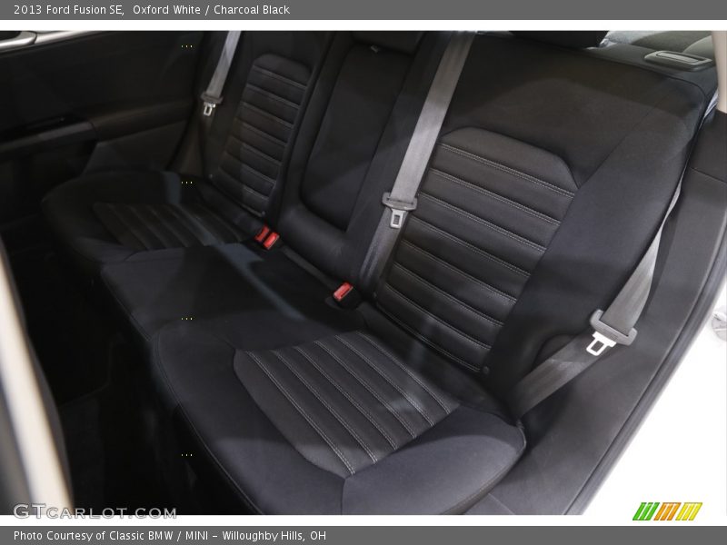 Oxford White / Charcoal Black 2013 Ford Fusion SE