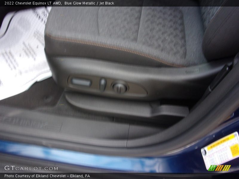 Blue Glow Metallic / Jet Black 2022 Chevrolet Equinox LT AWD