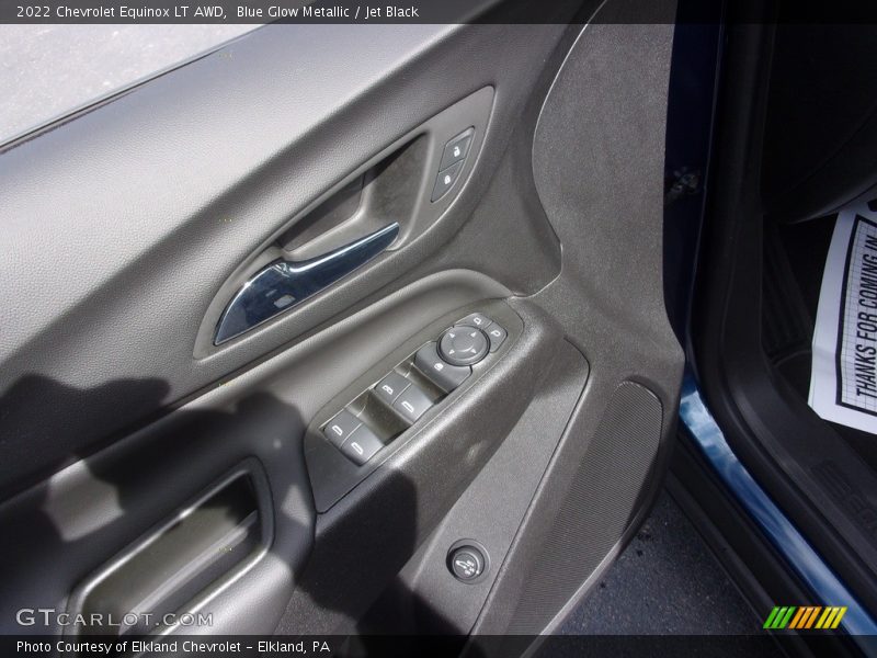 Blue Glow Metallic / Jet Black 2022 Chevrolet Equinox LT AWD
