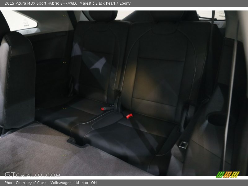Majestic Black Pearl / Ebony 2019 Acura MDX Sport Hybrid SH-AWD