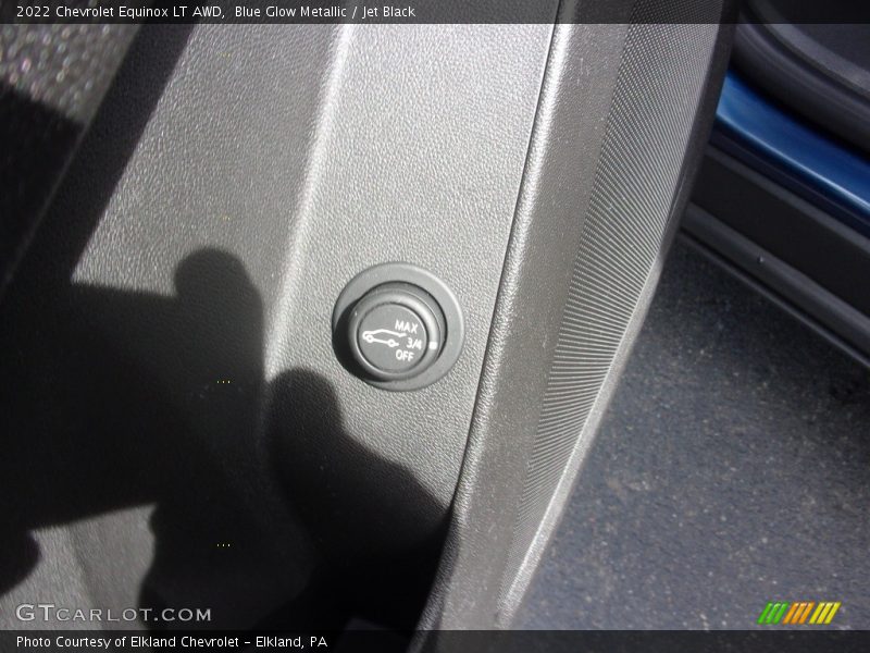 Blue Glow Metallic / Jet Black 2022 Chevrolet Equinox LT AWD