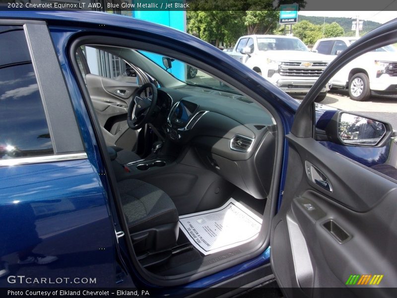 Blue Glow Metallic / Jet Black 2022 Chevrolet Equinox LT AWD