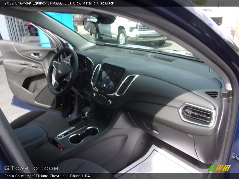 Blue Glow Metallic / Jet Black 2022 Chevrolet Equinox LT AWD
