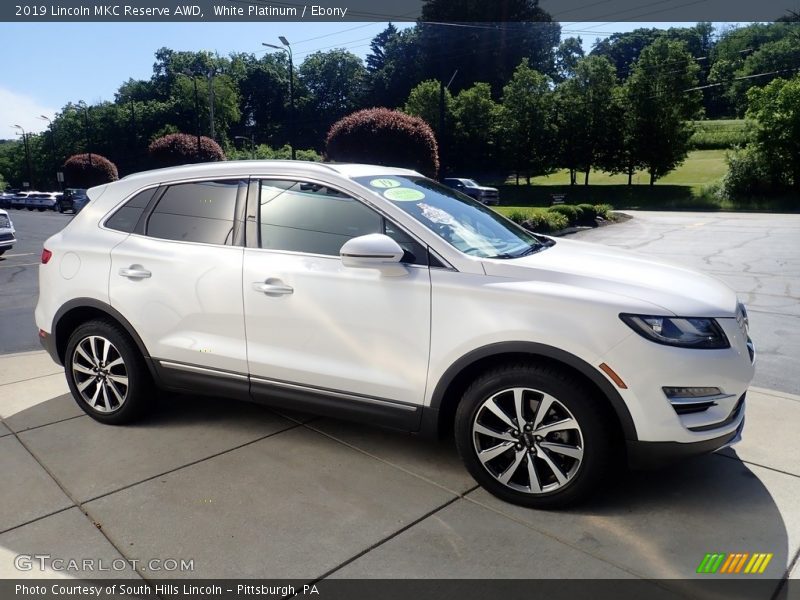 White Platinum / Ebony 2019 Lincoln MKC Reserve AWD