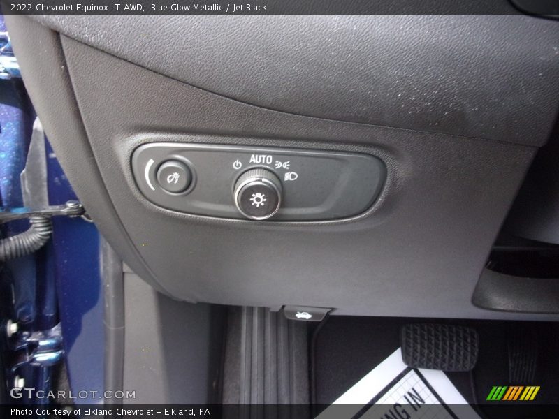 Blue Glow Metallic / Jet Black 2022 Chevrolet Equinox LT AWD