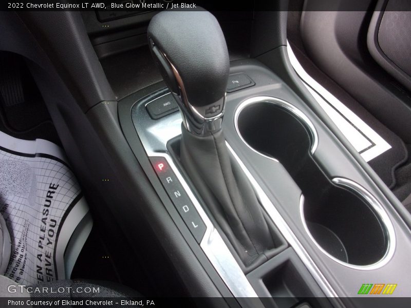 Blue Glow Metallic / Jet Black 2022 Chevrolet Equinox LT AWD