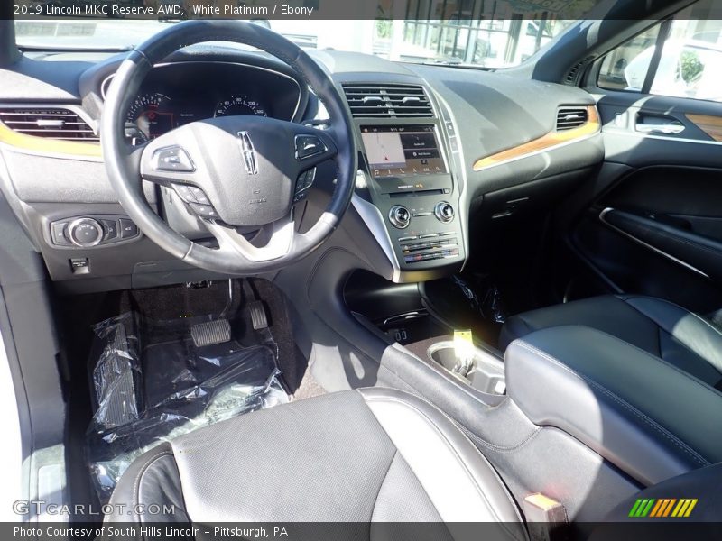 White Platinum / Ebony 2019 Lincoln MKC Reserve AWD