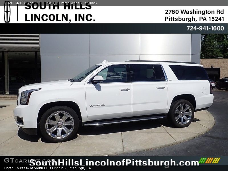 Summit White / Jet Black 2020 GMC Yukon XL SLT 4WD