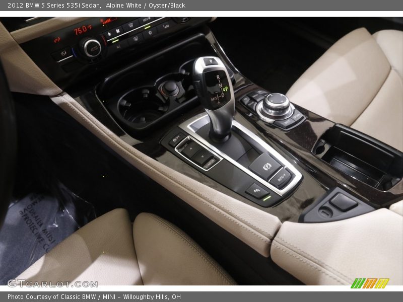 Alpine White / Oyster/Black 2012 BMW 5 Series 535i Sedan