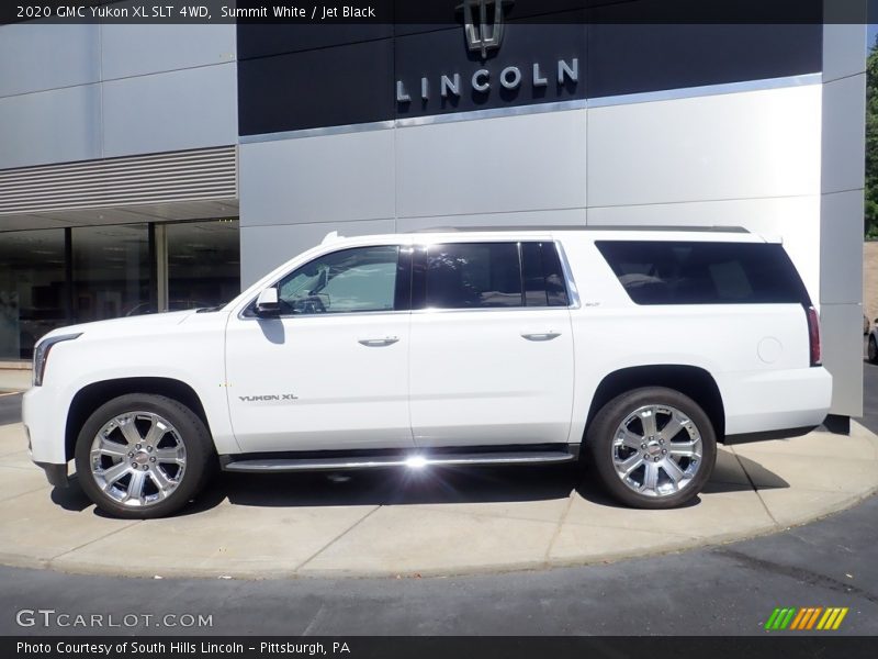 Summit White / Jet Black 2020 GMC Yukon XL SLT 4WD