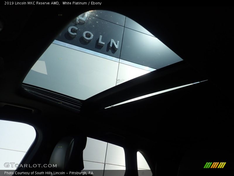 White Platinum / Ebony 2019 Lincoln MKC Reserve AWD