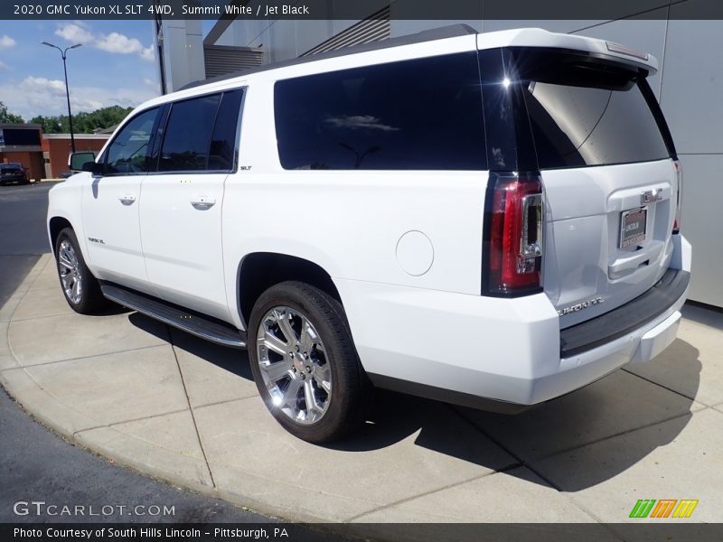 Summit White / Jet Black 2020 GMC Yukon XL SLT 4WD