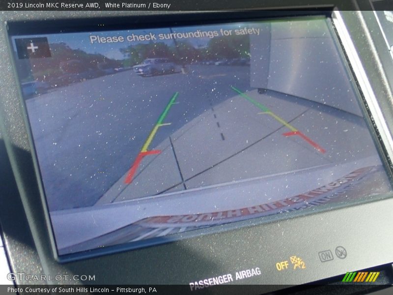 White Platinum / Ebony 2019 Lincoln MKC Reserve AWD