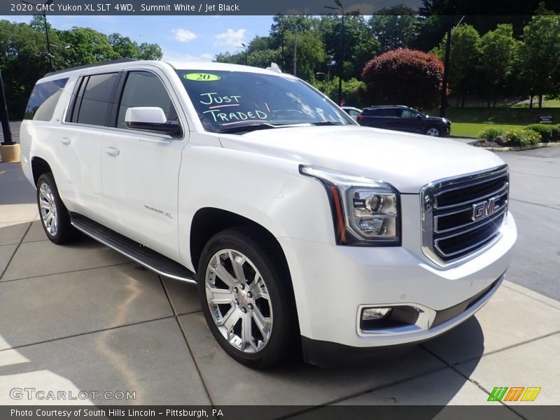 Summit White / Jet Black 2020 GMC Yukon XL SLT 4WD