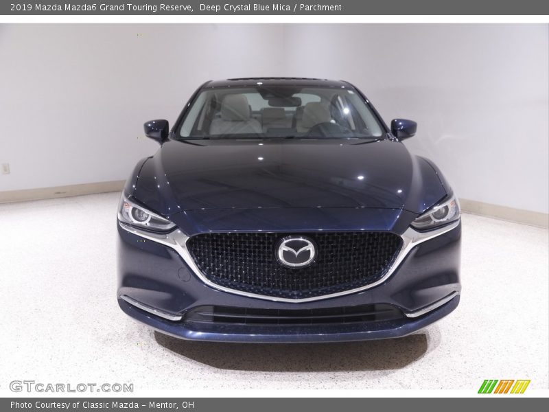 Deep Crystal Blue Mica / Parchment 2019 Mazda Mazda6 Grand Touring Reserve
