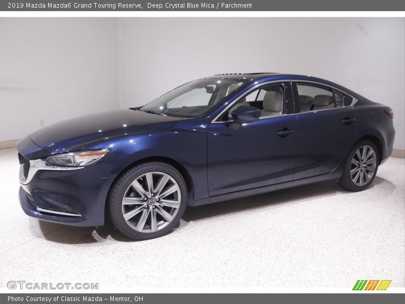 Deep Crystal Blue Mica / Parchment 2019 Mazda Mazda6 Grand Touring Reserve