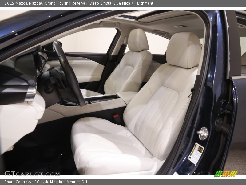 Deep Crystal Blue Mica / Parchment 2019 Mazda Mazda6 Grand Touring Reserve
