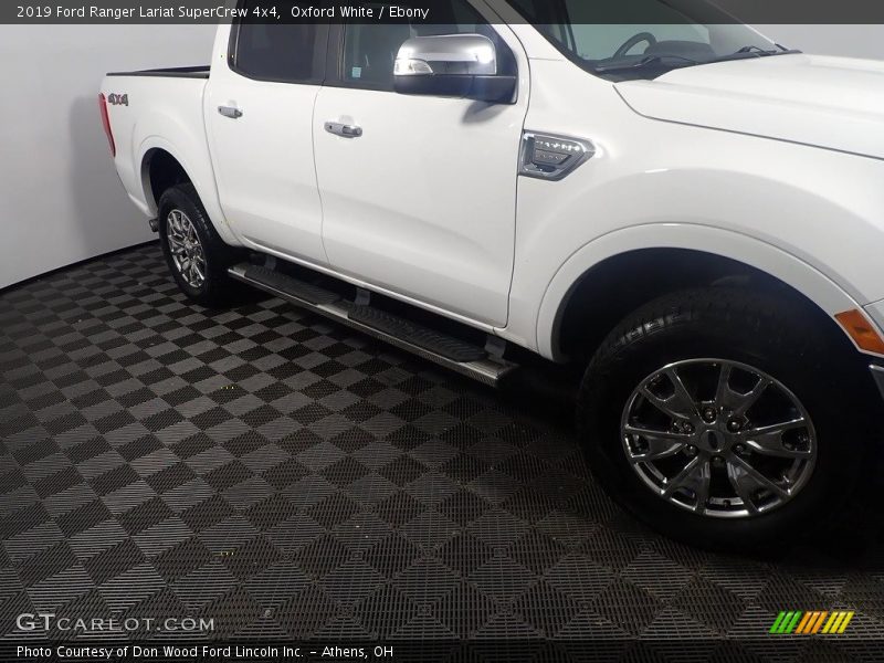 Oxford White / Ebony 2019 Ford Ranger Lariat SuperCrew 4x4