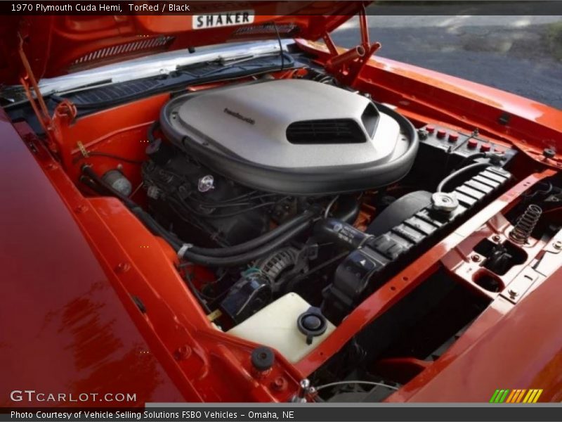 1970 Cuda Hemi Engine - 426 V8