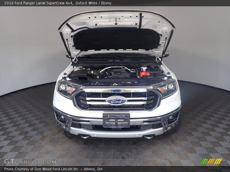 Oxford White / Ebony 2019 Ford Ranger Lariat SuperCrew 4x4