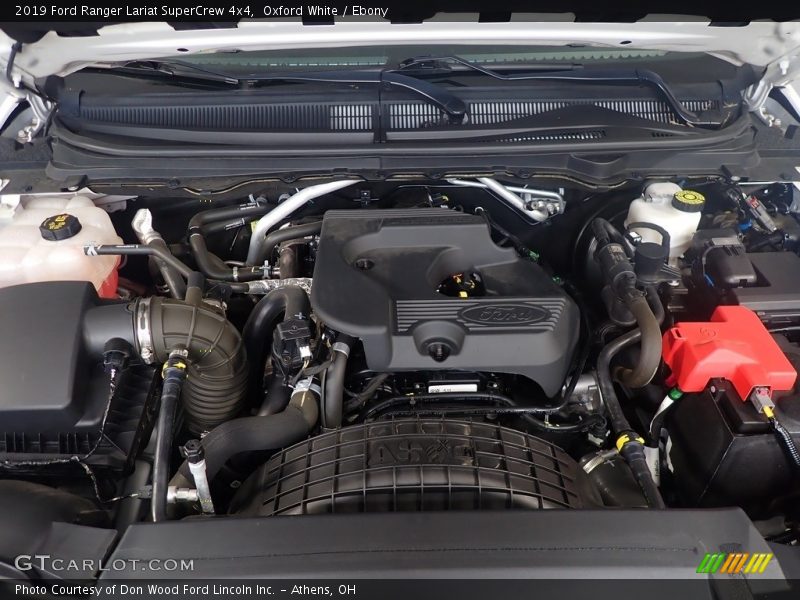 Oxford White / Ebony 2019 Ford Ranger Lariat SuperCrew 4x4