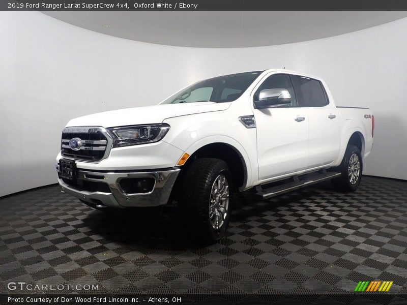 Oxford White / Ebony 2019 Ford Ranger Lariat SuperCrew 4x4