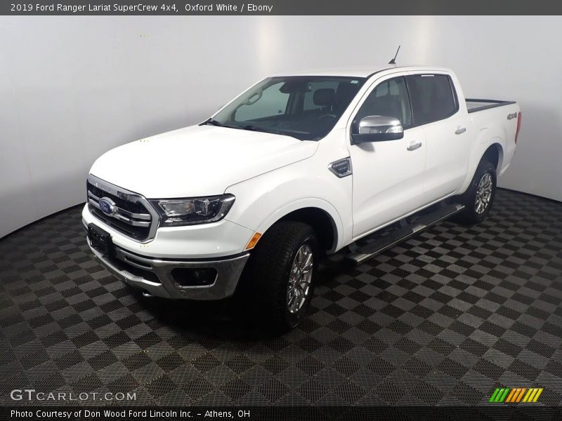 Oxford White / Ebony 2019 Ford Ranger Lariat SuperCrew 4x4