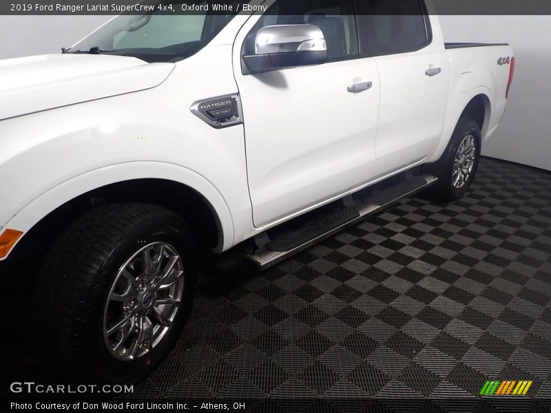 Oxford White / Ebony 2019 Ford Ranger Lariat SuperCrew 4x4