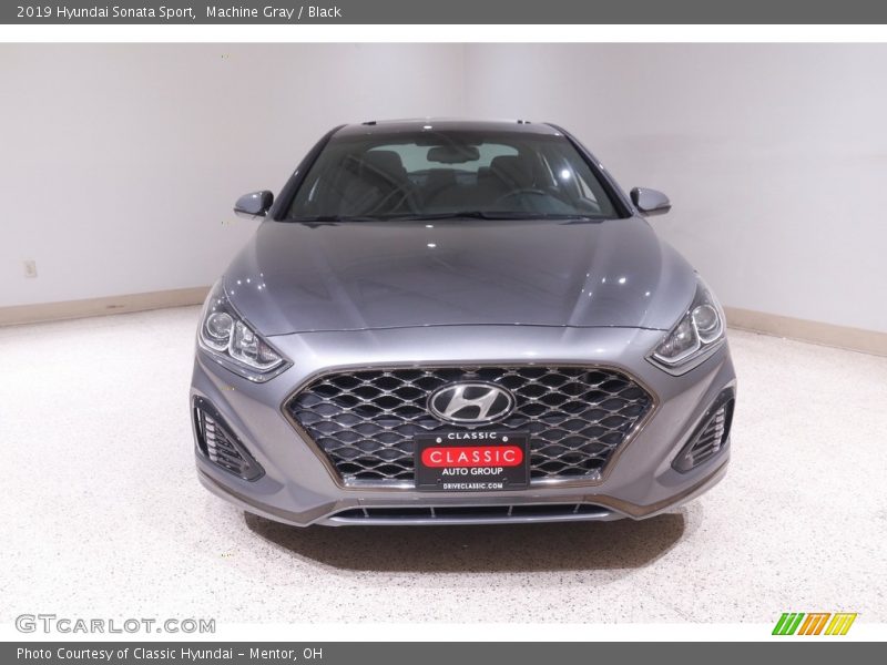Machine Gray / Black 2019 Hyundai Sonata Sport