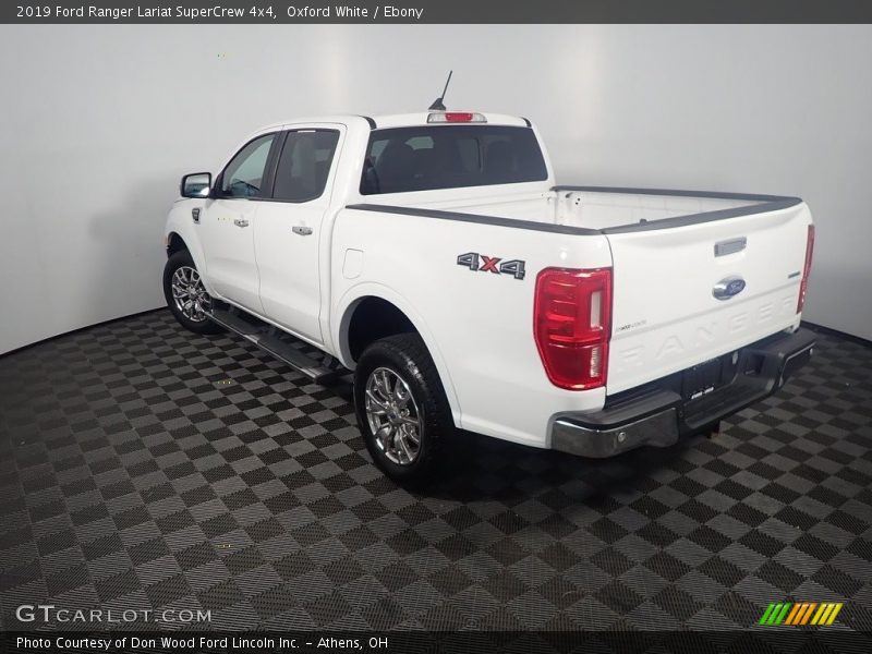 Oxford White / Ebony 2019 Ford Ranger Lariat SuperCrew 4x4