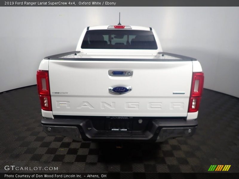Oxford White / Ebony 2019 Ford Ranger Lariat SuperCrew 4x4