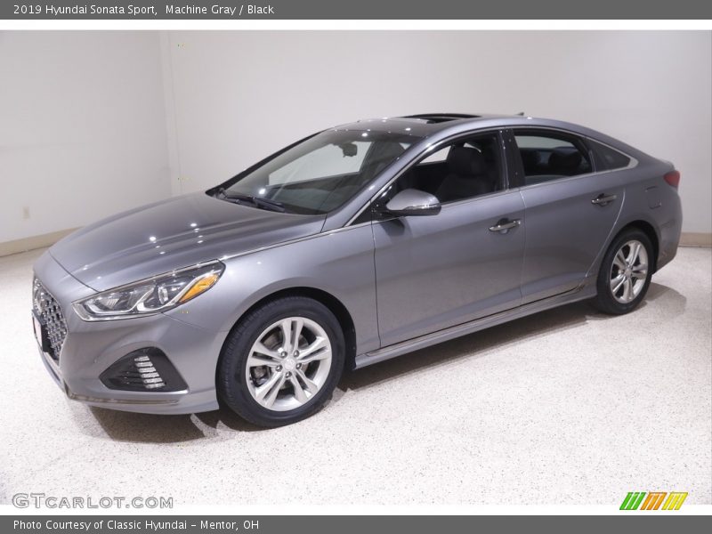 Machine Gray / Black 2019 Hyundai Sonata Sport