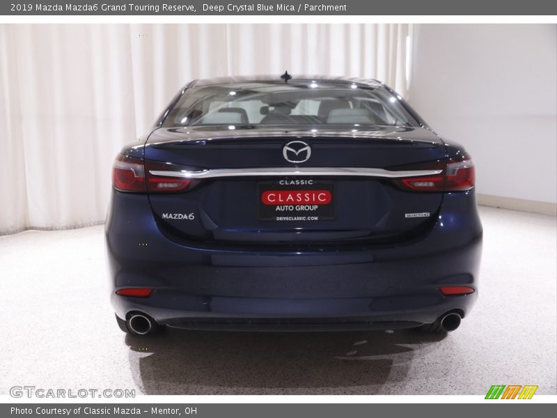 Deep Crystal Blue Mica / Parchment 2019 Mazda Mazda6 Grand Touring Reserve