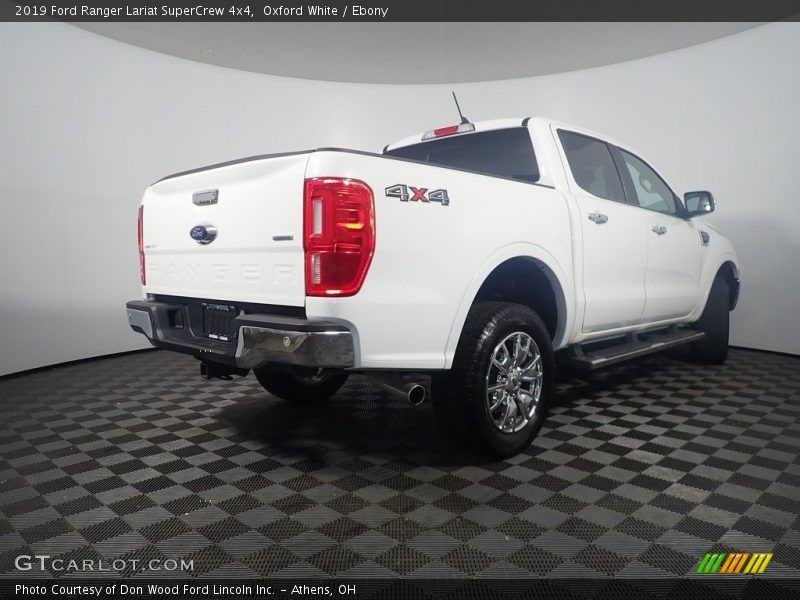 Oxford White / Ebony 2019 Ford Ranger Lariat SuperCrew 4x4