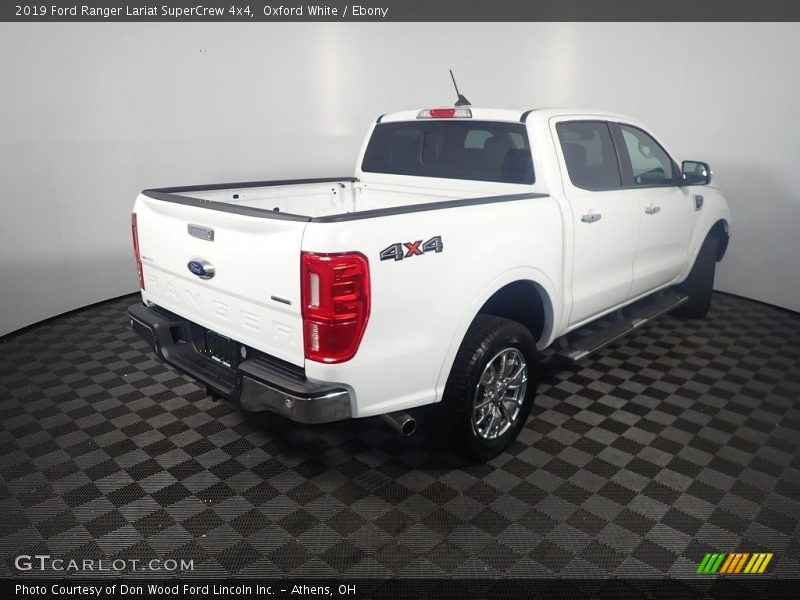 Oxford White / Ebony 2019 Ford Ranger Lariat SuperCrew 4x4