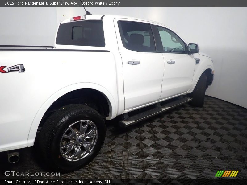 Oxford White / Ebony 2019 Ford Ranger Lariat SuperCrew 4x4