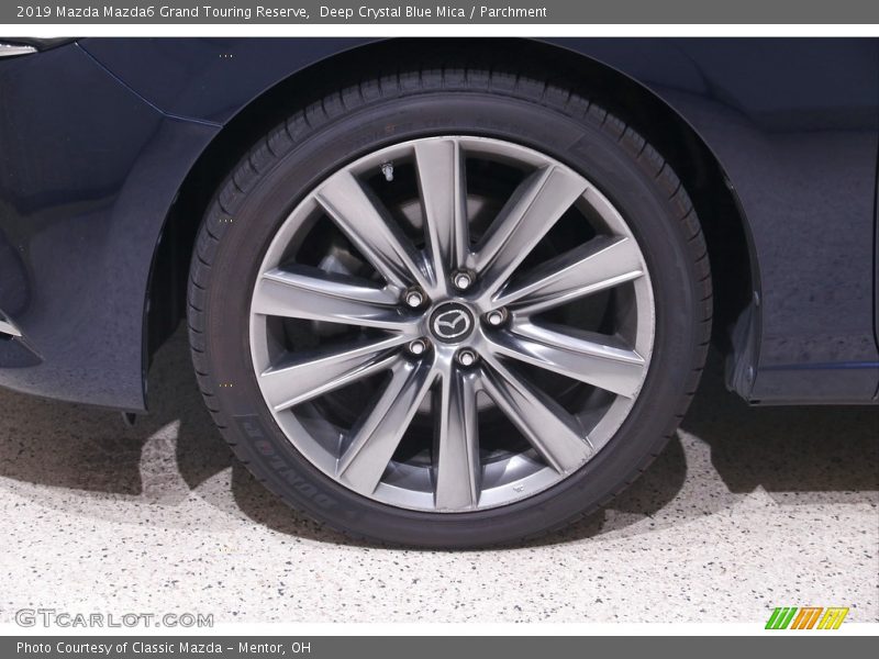 Deep Crystal Blue Mica / Parchment 2019 Mazda Mazda6 Grand Touring Reserve