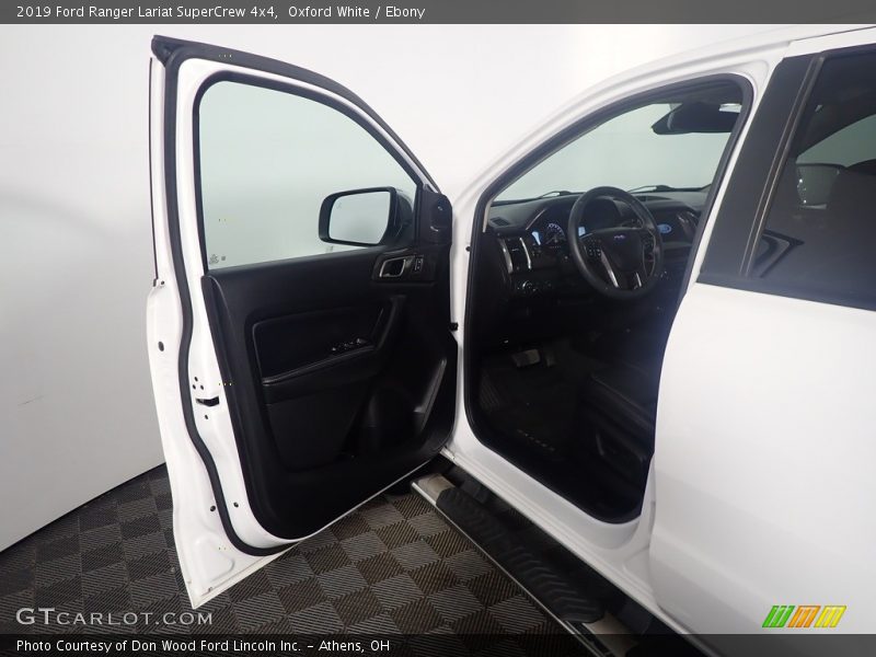 Oxford White / Ebony 2019 Ford Ranger Lariat SuperCrew 4x4