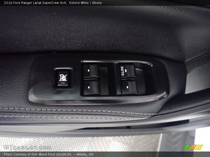 Oxford White / Ebony 2019 Ford Ranger Lariat SuperCrew 4x4