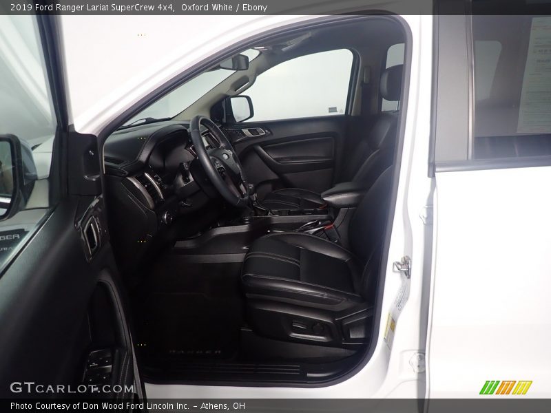Oxford White / Ebony 2019 Ford Ranger Lariat SuperCrew 4x4