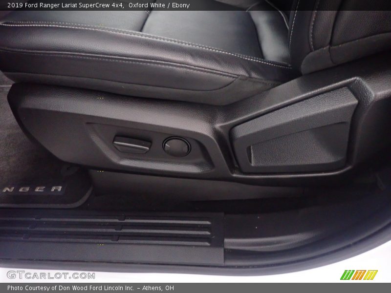 Oxford White / Ebony 2019 Ford Ranger Lariat SuperCrew 4x4