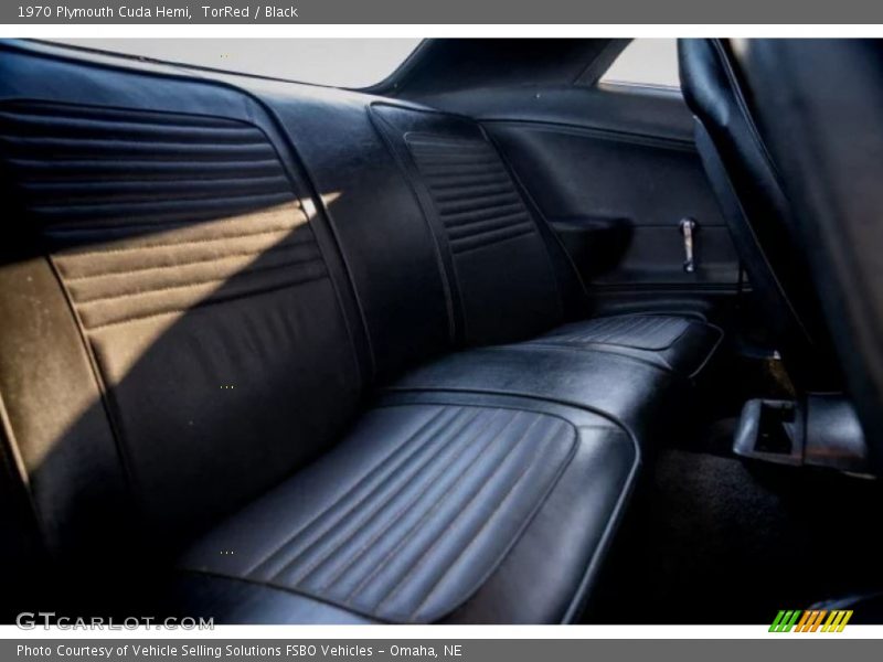 TorRed / Black 1970 Plymouth Cuda Hemi