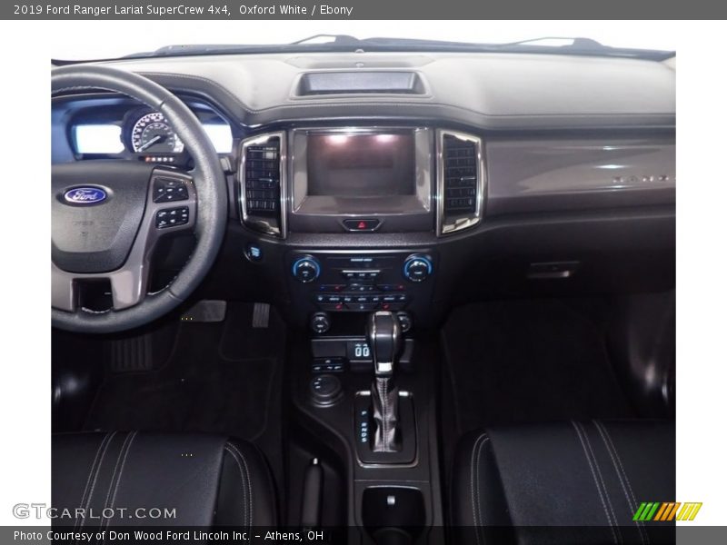 Oxford White / Ebony 2019 Ford Ranger Lariat SuperCrew 4x4